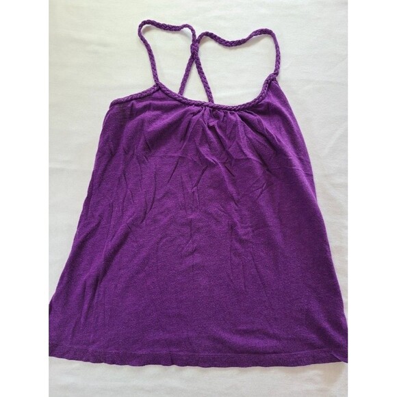 2 pack Old Navy Purple and Black Braided Trim Camisole size XS - Picture 4 of 8